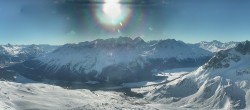 Archived image Webcam St. Moritz / Piz Nair Top Station 04:00
