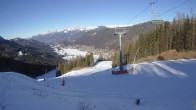 Archiv Foto Webcam Bergbahnen Weissensee - Bergstation 09:00