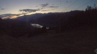 Archiv Foto Webcam Bergbahnen Weissensee - Bergstation 19:00