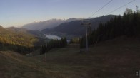 Archiv Foto Webcam Bergbahnen Weissensee - Bergstation 05:00