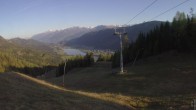 Archiv Foto Webcam Bergbahnen Weissensee - Bergstation 06:00