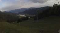 Archiv Foto Webcam Bergbahnen Weissensee - Bergstation 05:00