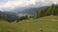 Archiv Foto Webcam Bergbahnen Weissensee - Bergstation 13:00