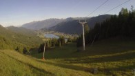 Archiv Foto Webcam Bergbahnen Weissensee - Bergstation 06:00