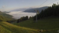 Archiv Foto Webcam Bergbahnen Weissensee - Bergstation 05:00