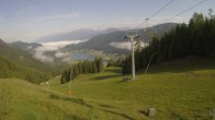 Archiv Foto Webcam Bergbahnen Weissensee - Bergstation 07:00