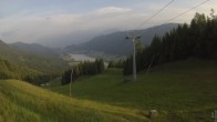 Archiv Foto Webcam Bergbahnen Weissensee - Bergstation 05:00