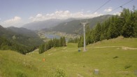 Archiv Foto Webcam Bergbahnen Weissensee - Bergstation 11:00
