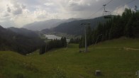 Archiv Foto Webcam Bergbahnen Weissensee - Bergstation 15:00