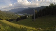 Archiv Foto Webcam Bergbahnen Weissensee - Bergstation 05:00