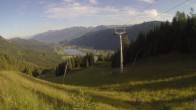 Archiv Foto Webcam Bergbahnen Weissensee - Bergstation 06:00
