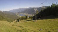 Archiv Foto Webcam Bergbahnen Weissensee - Bergstation 07:00