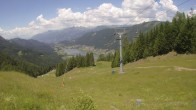 Archiv Foto Webcam Bergbahnen Weissensee - Bergstation 11:00
