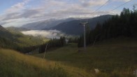 Archiv Foto Webcam Bergbahnen Weissensee - Bergstation 06:00