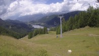 Archiv Foto Webcam Bergbahnen Weissensee - Bergstation 11:00