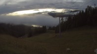 Archiv Foto Webcam Bergbahnen Weissensee - Bergstation 19:00