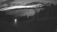 Archiv Foto Webcam Bergbahnen Weissensee - Bergstation 21:00