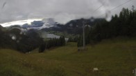 Archiv Foto Webcam Bergbahnen Weissensee - Bergstation 17:00
