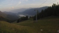 Archiv Foto Webcam Bergbahnen Weissensee - Bergstation 05:00