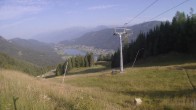 Archiv Foto Webcam Bergbahnen Weissensee - Bergstation 07:00