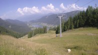 Archiv Foto Webcam Bergbahnen Weissensee - Bergstation 09:00