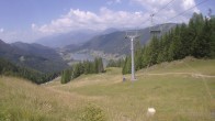 Archiv Foto Webcam Bergbahnen Weissensee - Bergstation 11:00