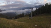 Archiv Foto Webcam Bergbahnen Weissensee - Bergstation 05:00