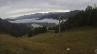 Archiv Foto Webcam Bergbahnen Weissensee - Bergstation 07:00