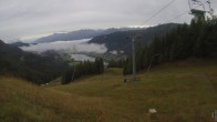 Archiv Foto Webcam Bergbahnen Weissensee - Bergstation 08:00