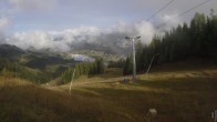 Archiv Foto Webcam Bergbahnen Weissensee - Bergstation 08:00
