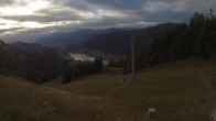 Archiv Foto Webcam Bergbahnen Weissensee - Bergstation 17:00