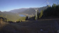 Archiv Foto Webcam Bergbahnen Weissensee - Bergstation 08:00