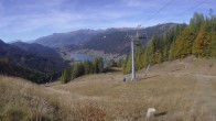 Archiv Foto Webcam Bergbahnen Weissensee - Bergstation 13:00