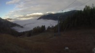 Archiv Foto Webcam Bergbahnen Weissensee - Bergstation 07:00