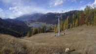 Archiv Foto Webcam Bergbahnen Weissensee - Bergstation 13:00