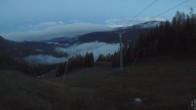 Archiv Foto Webcam Bergbahnen Weissensee - Bergstation 05:00