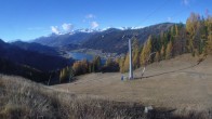 Archiv Foto Webcam Bergbahnen Weissensee - Bergstation 13:00