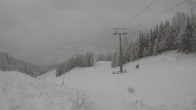 Archiv Foto Webcam Bergbahnen Weissensee - Bergstation 14:00