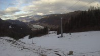 Archiv Foto Webcam Bergbahnen Weissensee - Bergstation 08:00