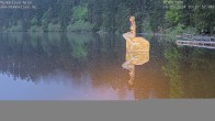Archived image Webcam Lake Mummelsee - Black Forest 19:00