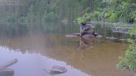 Archived image Webcam Lake Mummelsee - Black Forest 19:00