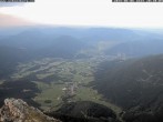 Archiv Foto Webcam Talblick Berghaus Hochschneeberg 19:00
