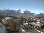 Archiv Foto Webcam Bahnhof in Puchberg am Schneeberg and Schneeberg Panorama 09:00