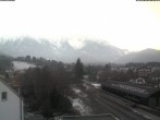 Archiv Foto Webcam Bahnhof in Puchberg am Schneeberg and Schneeberg Panorama 15:00