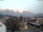 Archiv Foto Webcam Bahnhof in Puchberg am Schneeberg and Schneeberg Panorama 05:00