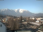 Archiv Foto Webcam Bahnhof in Puchberg am Schneeberg and Schneeberg Panorama 07:00