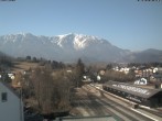 Archiv Foto Webcam Bahnhof in Puchberg am Schneeberg and Schneeberg Panorama 09:00