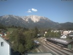 Archiv Foto Webcam Bahnhof in Puchberg am Schneeberg and Schneeberg Panorama 07:00