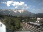 Archiv Foto Webcam Bahnhof in Puchberg am Schneeberg and Schneeberg Panorama 07:00