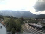 Archiv Foto Webcam Bahnhof in Puchberg am Schneeberg and Schneeberg Panorama 11:00